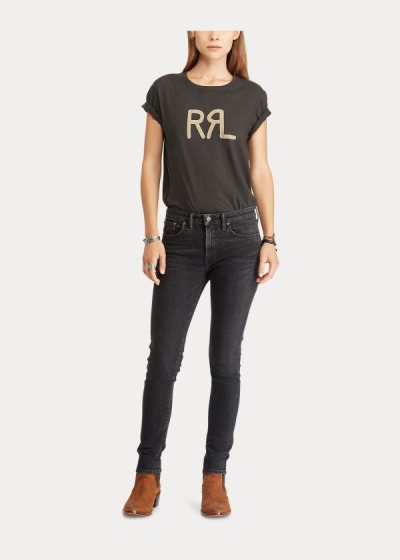 Jeans Ralph Lauren Mujer Negros Azules - Stretch Skinny - BNFSR9173